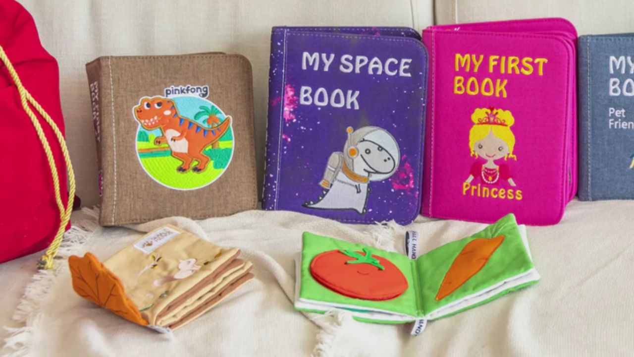 Top 4 Choices of Montessori-Inspired Fabric Busy Books for Kids From <em>My First Book</em>